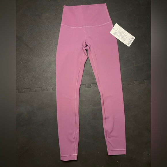 LuluLemon Wunder Train HR Tight 25” - Lilac - Picture 2 of 5